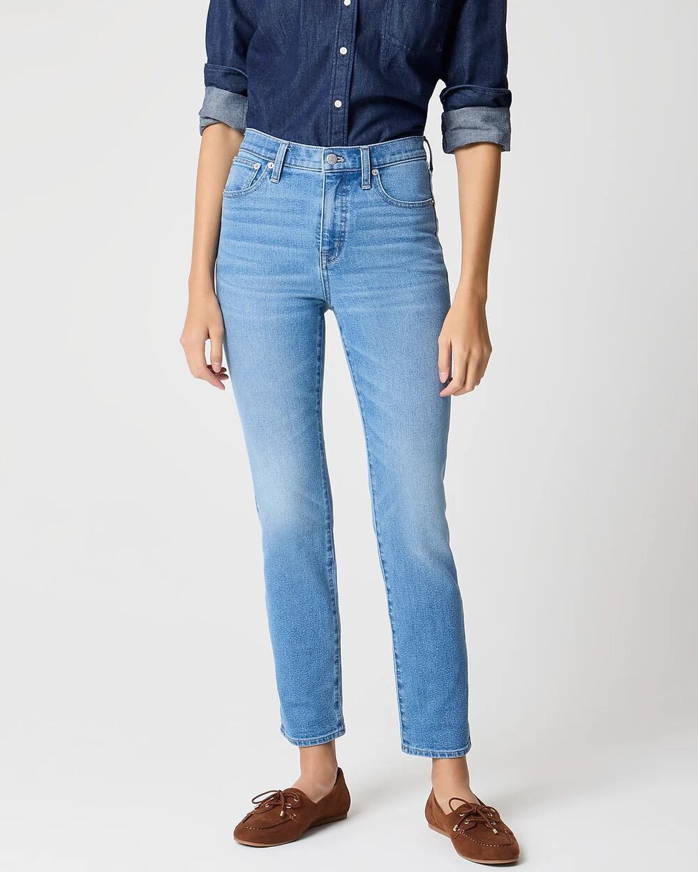 J. Crew | NEW WITH TAGS Essential Straight Medium Wash Size 27 Jeans Casual